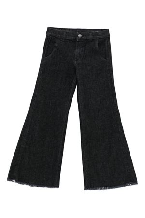 jeans in cotone nero DONDUP KIDS | DFPA157CDS041N000